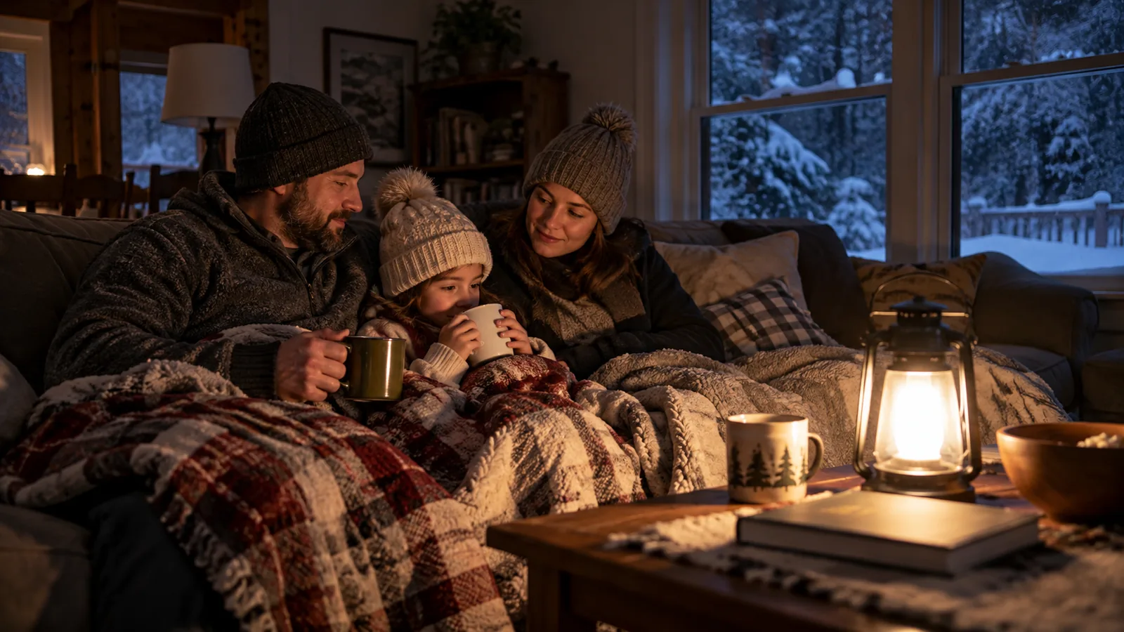 Cover for How to Stay Warm During a Winter Power Outage