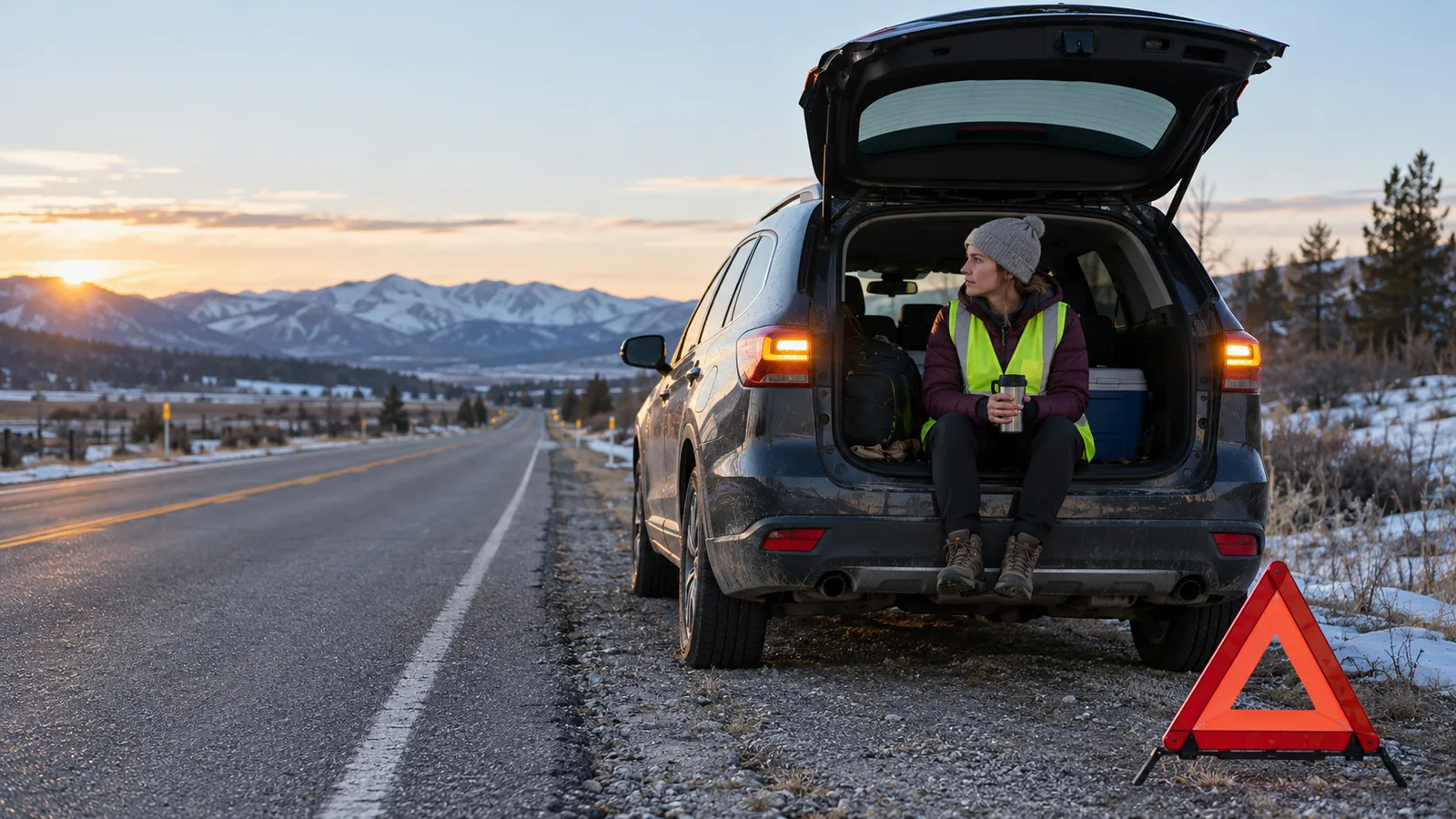 Cover for Stranded in Your Car: What to Do Before You Decide to Walk