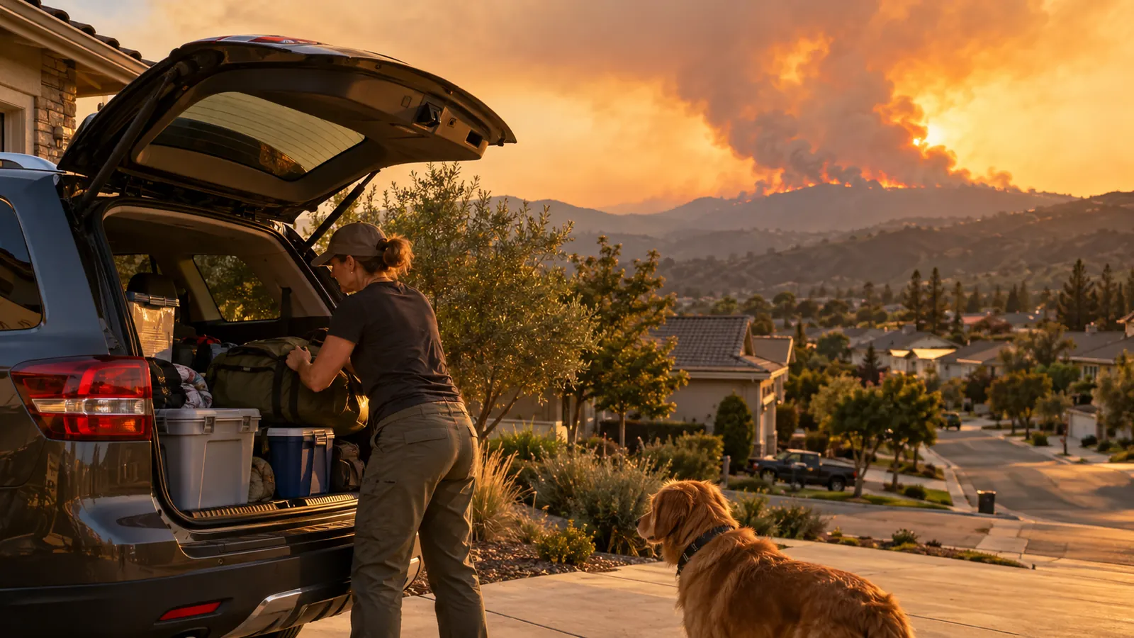 Cover for Wildfire Evacuation: What to Do Before Fire Reaches Your Neighborhood