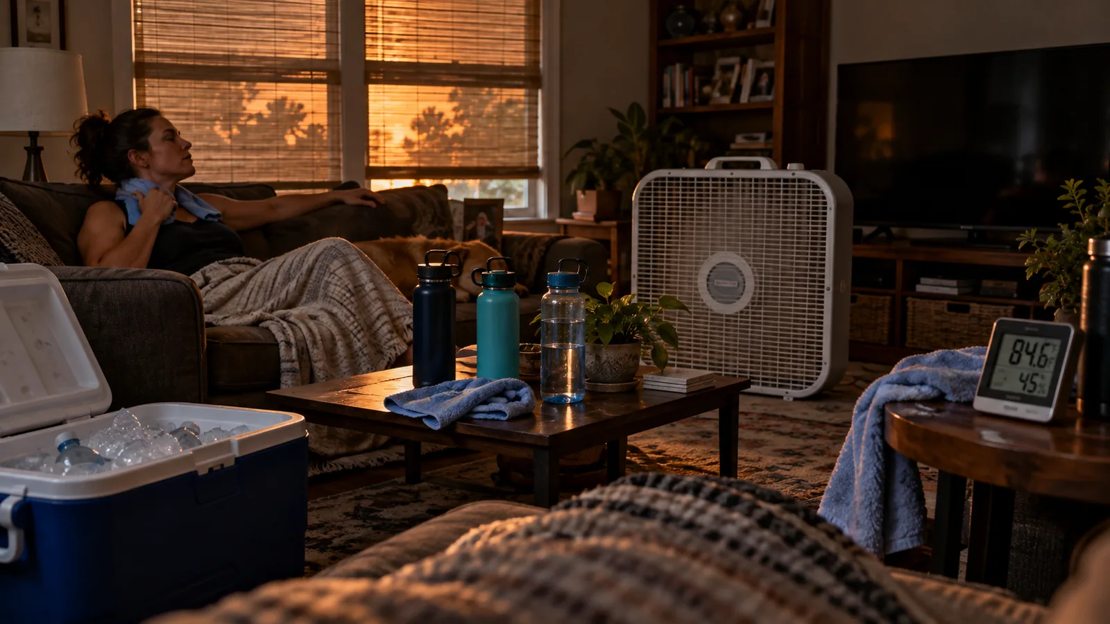 Cover for How to Stay Cool During a Summer Power Outage Without Air Conditioning