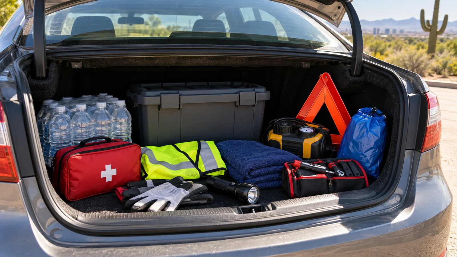 Cover for The Car Emergency Kit That Still Works After a Texas Summer