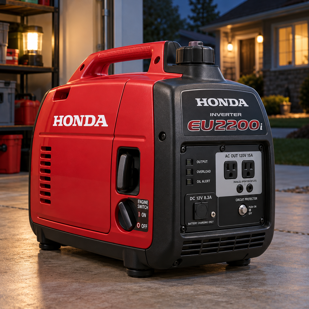 Created illustration of Honda EU2200i 2200-Watt Inverter Generator (EU2200ITAN)