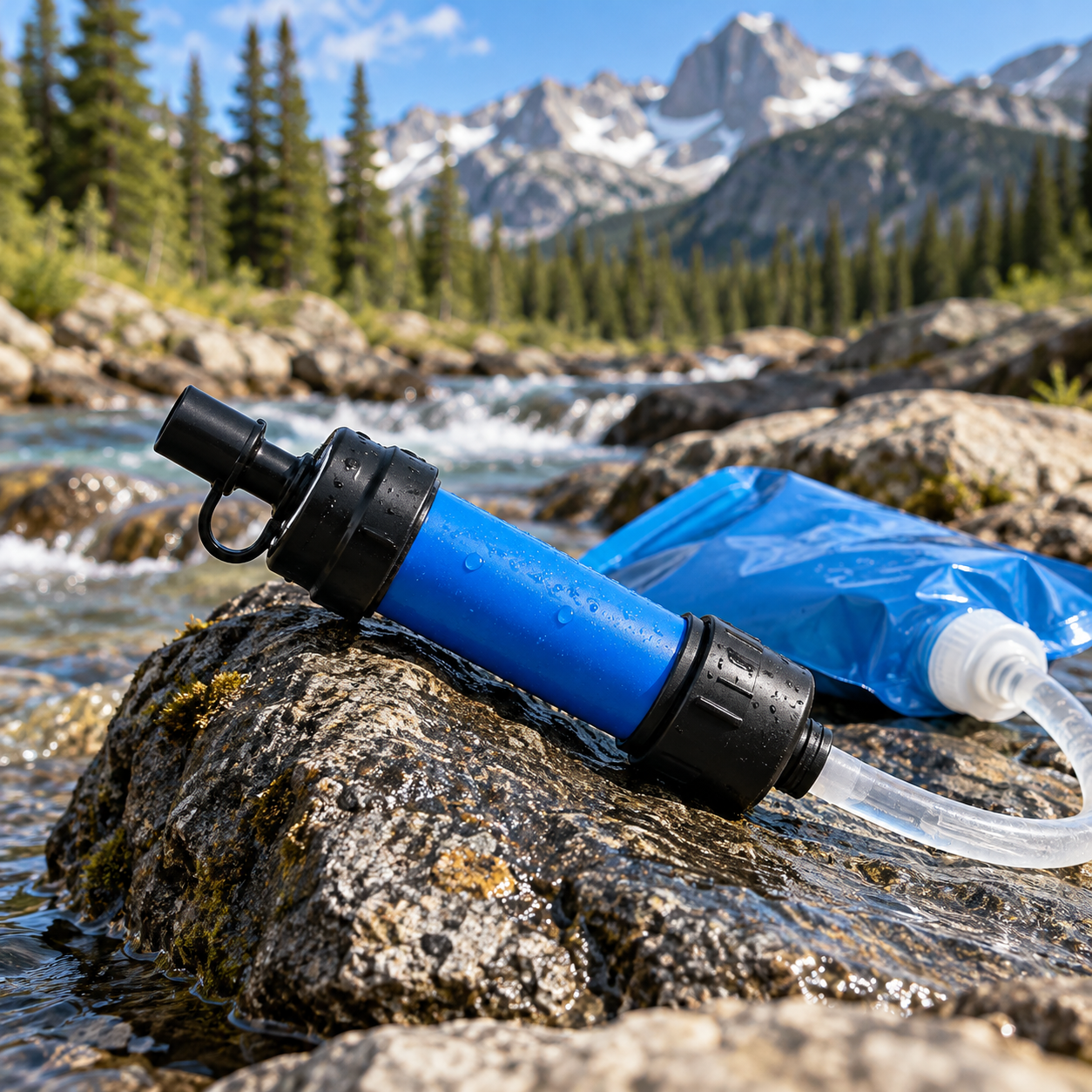 Created illustration of Sawyer MINI Portable Water Filtration System